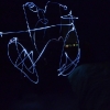 Light Art by myself, photo by my son