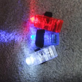 LED lights, red, blue, white